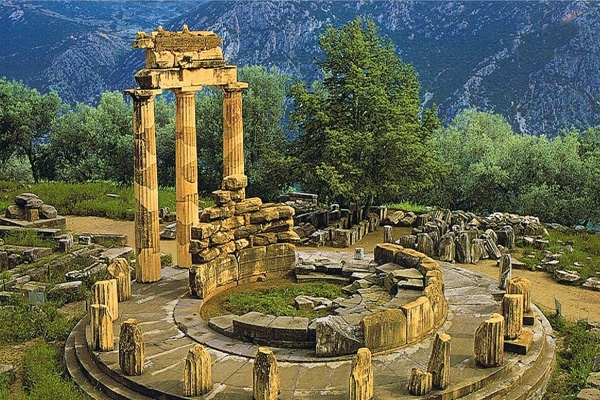 Euphoria in the Light of Gods - Delphi Greece